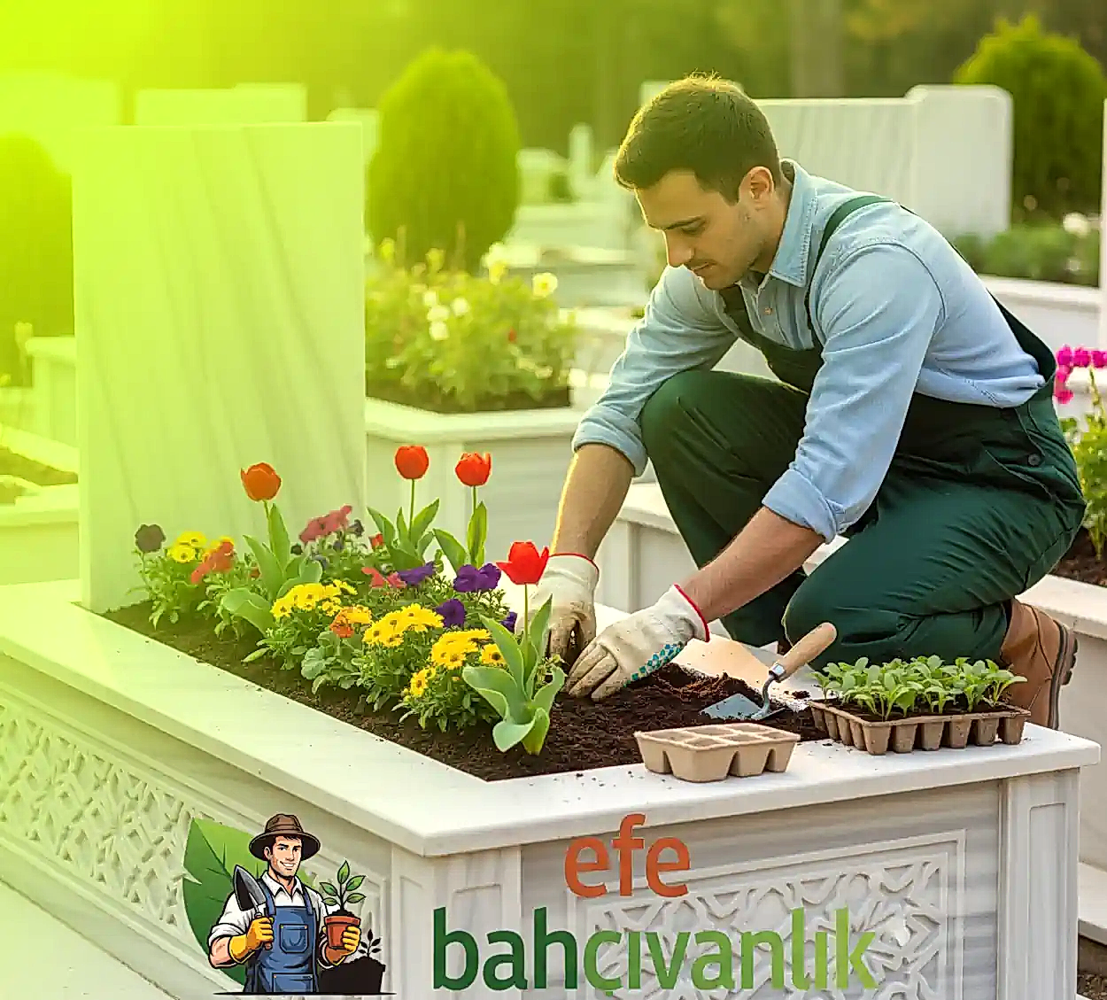 Zincirlikuyu Mezarlığı Mezar Bakım ve Çiçeklendirme Hizmetleri